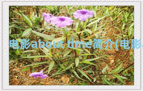 电影about time简介(电影about time影评)